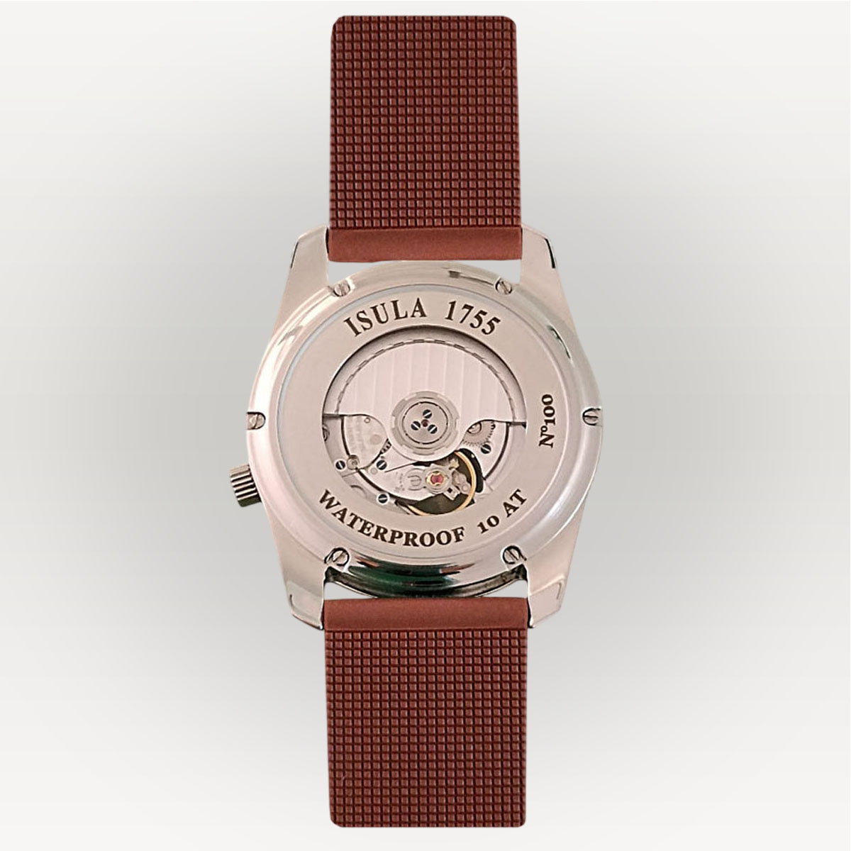 Isula1755 Montre Corse Automatique Coeur Ouvert Porto Vecchio