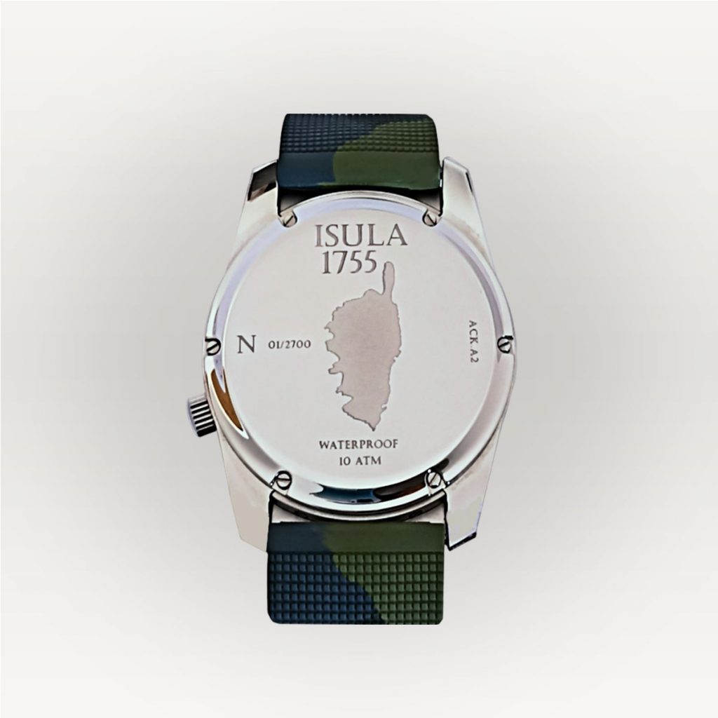 Montre Isula1755 Corse Automatique Coeur Ouvert Porto Vecchio